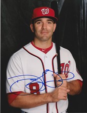 DANNY ESPINOSA SIGNED AUTO'D 8X10 PHOTO WASHINGTON NATIONALS ANGELS MARINERS B