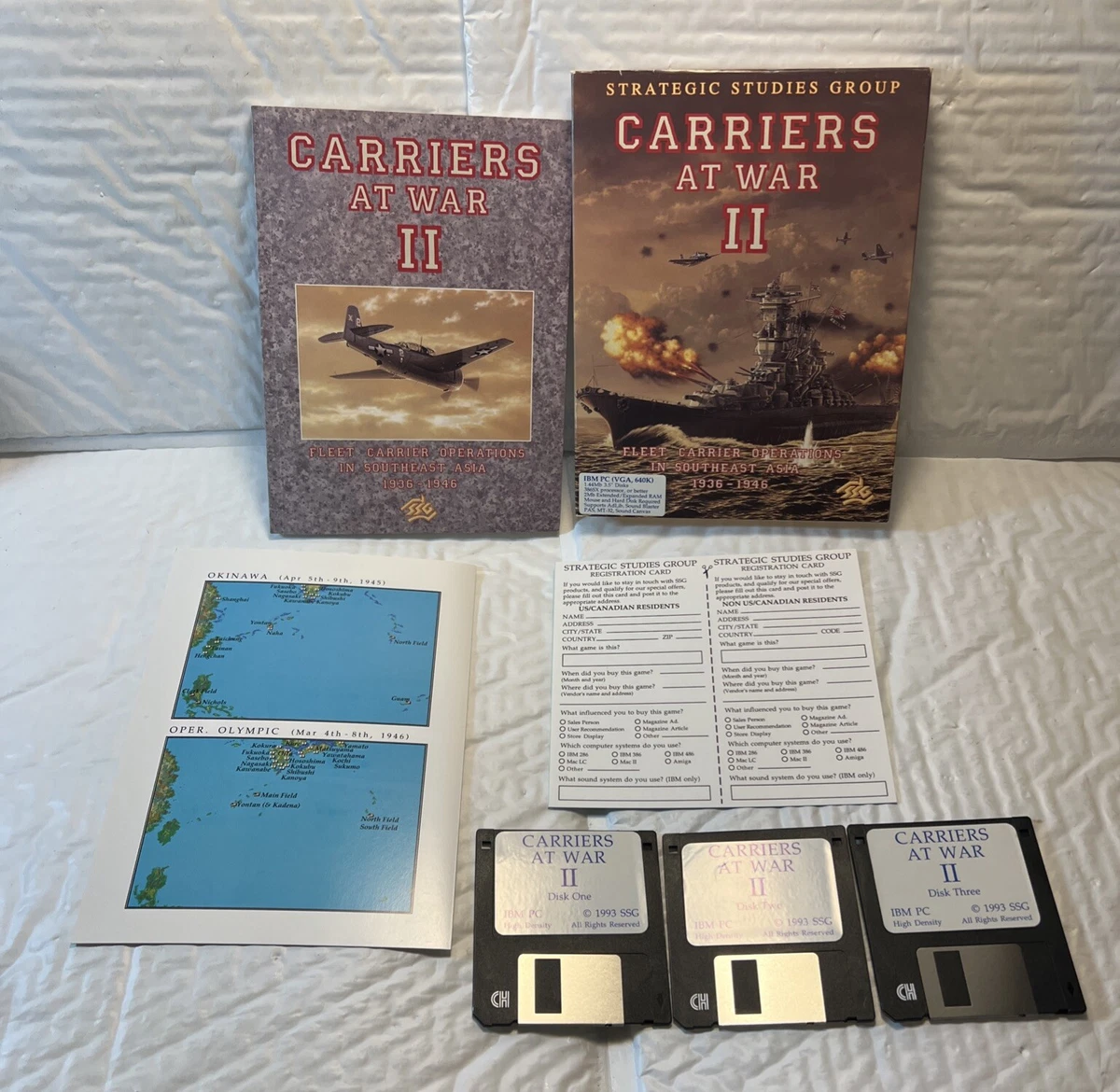 Jeu PC Carrier Strike Fighter - Version Big Box - Bon état Complet