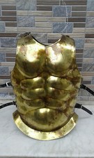 Medieval Vintage Knight Muscle Armour Jacket Brass Finish Fully Wearable Costume