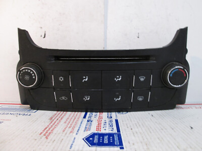    2016 MALIBU A/C HEATER CLIMATE CONTROL TEMPERATURE FAN REAR DEFROSTER CD