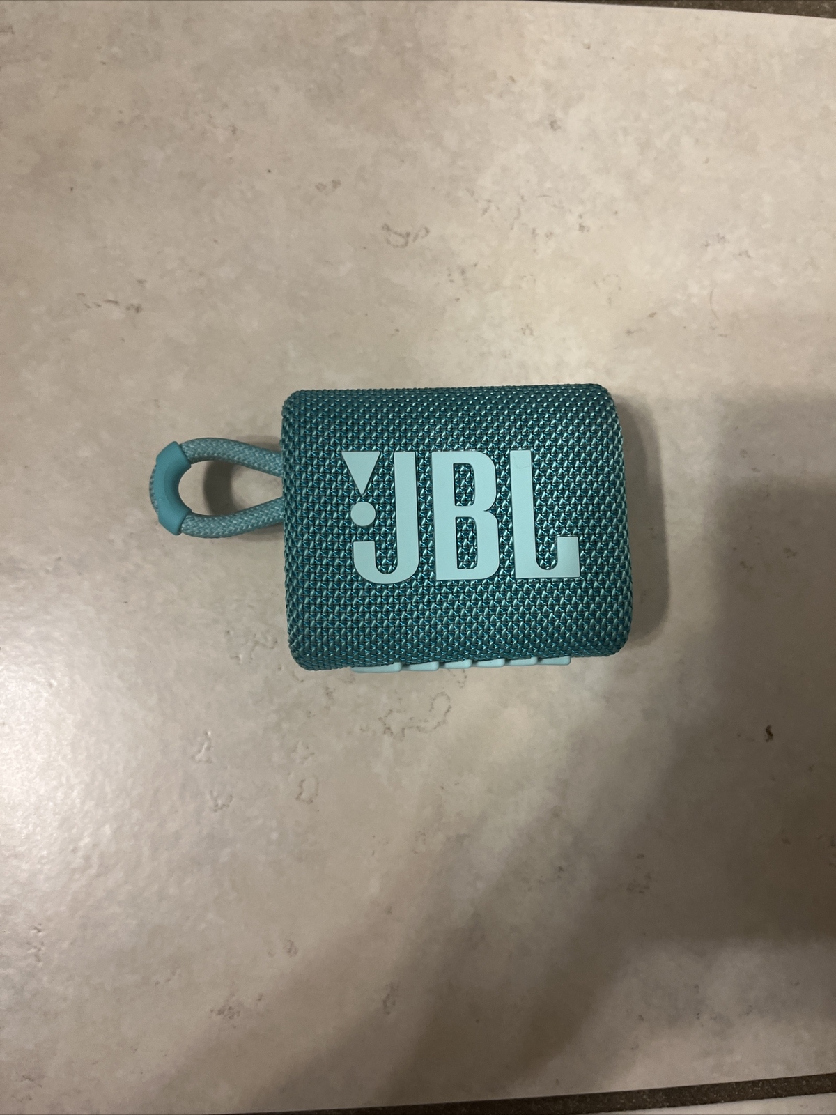 JBL GO 3 Teal Portable Waterproof Bluetooth Speaker for On-the-Go Music-image