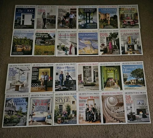 RARE HOUSE BEAUTIFUL Magazine 2015 2014 SET ART LUXURY DECOR - Picture 11 of 13