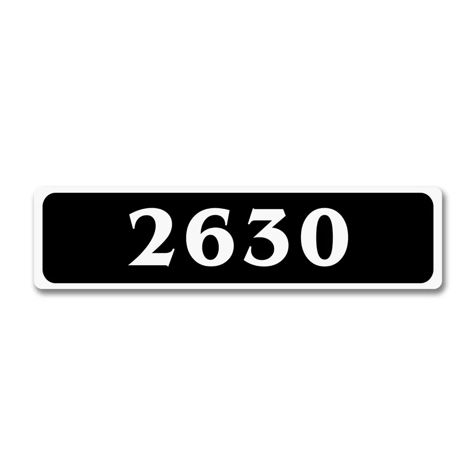 Custom Street Address Aluminum Sign Plaque House Street Number - Image 2 of 4