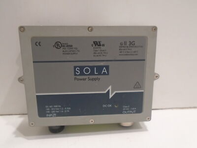 EMERSON / SOLA SCP 100S24X-DVN POWER SUPPLY 100-240 VAC DEVICENET