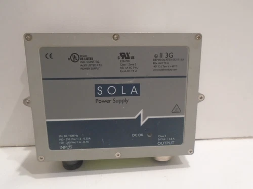 EMERSON / SOLA SCP 100S24X-DVN POWER SUPPLY 100-240 VAC DEVICENET