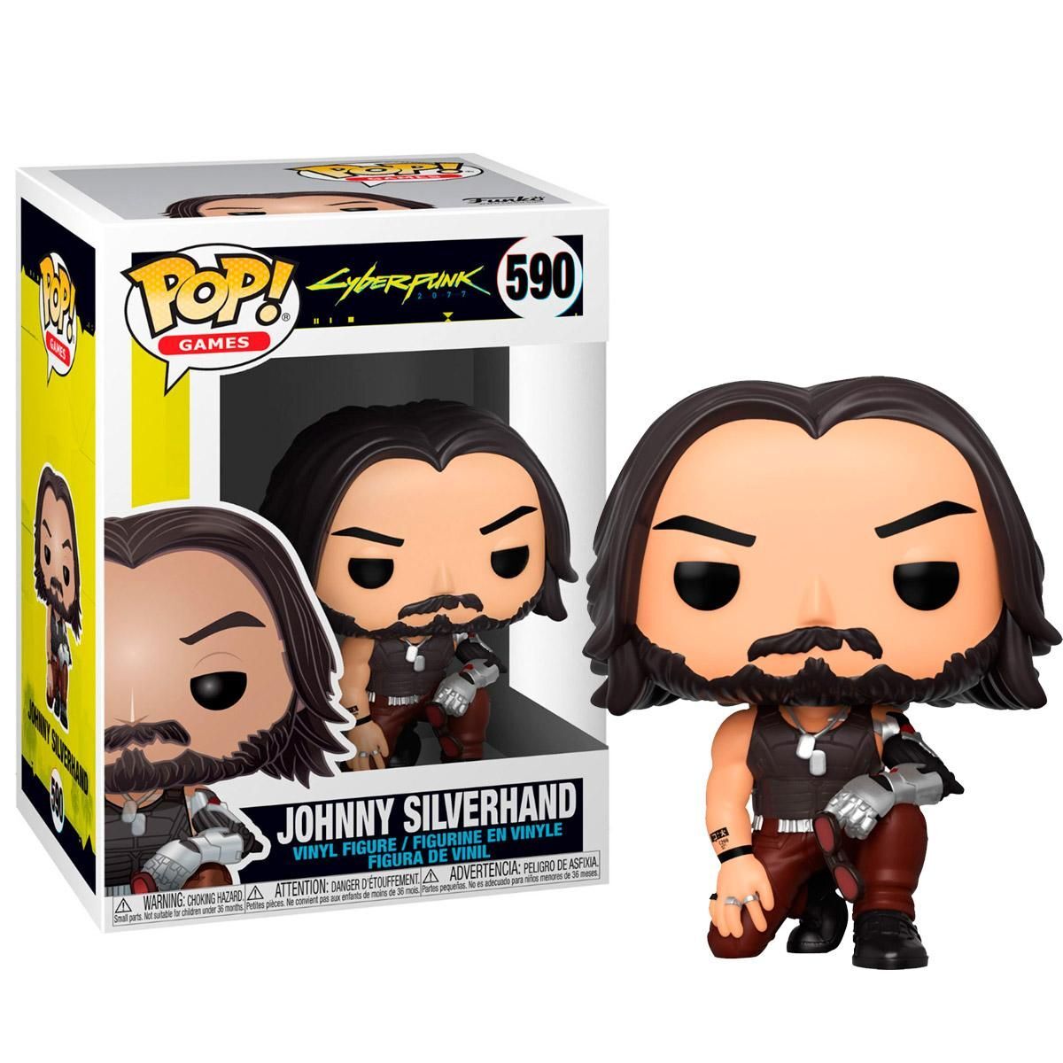 En Oferta Cyberpunk 2077: Johnny Silverhand (Agachado) Funko Pop! Vinilo