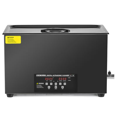 CREWORKS 30L Digital Sonic Cleaning Equipment for Auto Part Retainer with Heater
