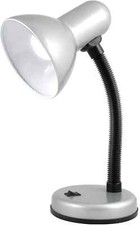 Image of LLOYTRON 35w 'Classic' Flexi Desk Lamp with Versatile Flexible Neck - Silver