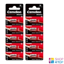 10 CAMELION LR1 N PLUS ALKALINE BATTERIES MN9100 E90 1.5 945mAh EXP 2026 5BL NEW
