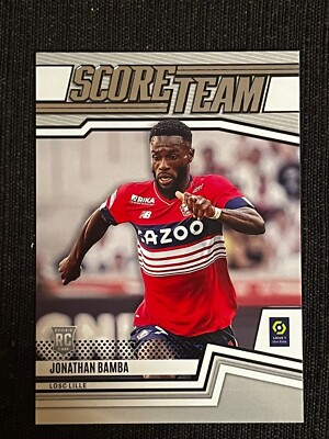 PANINI SCORE LEAGUE 1 2022 SCORE TEAM CARD JONATHAN BAMBA LILLE # 5 NEW