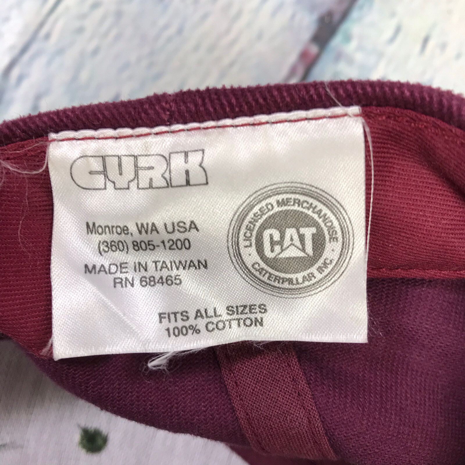 CAT Caterpillar Hat Cap Snapback Construction Tru… - image 9