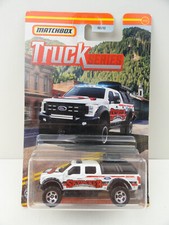 2021 Matchbox Truck Series #11 2017 Ford Skyjacker Super Duty F-350 (White)