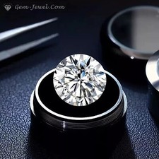 9 MM 2.5 Carat Colorless Round Brilliant Cut Loose Moissanite for Jewelry Making