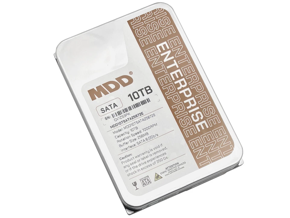 MDD 10TB 7200 RPM 256MB Cache SATA 6.0Gb/s 3.5inch Enterprise Hard Drive - Image 2 of 4