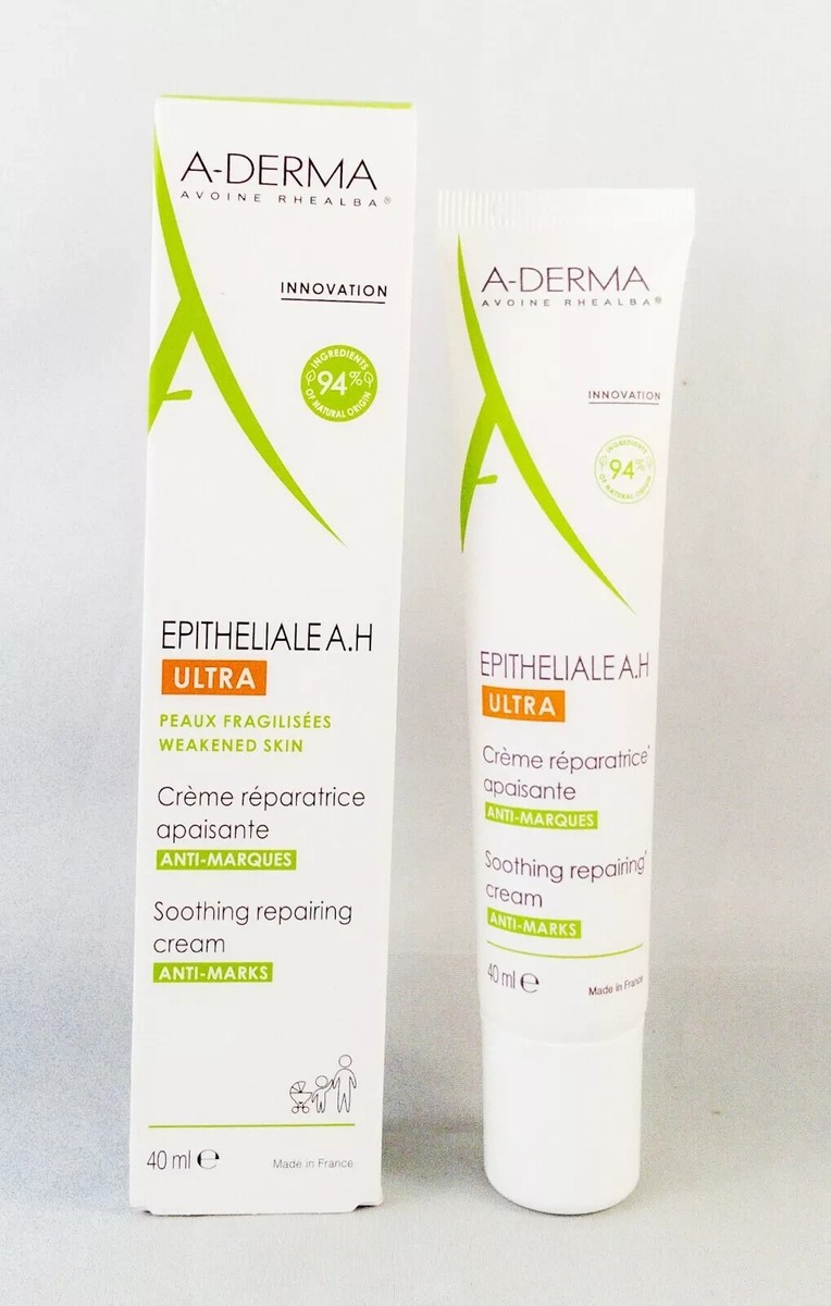 A-Derma Epitheliale AH Duo Creme – 40 Ml, Für Intensive Hautpflege & Feuchtigkeit