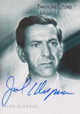 2000 TWILIGHT ZONE SERIES 2 JACK KLUGMAN AS MAX PHILLIPS AUTOGRAPH CARD A29