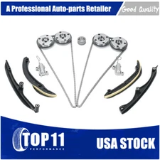 Updated Phasers Timing Chains Guides Tensioners Kit For Ford F150 3.5L 2017-2024