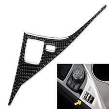 Real Carbon Fiber Interior Center Drive Mode Select Panel Trim Fits 14-22 Q50