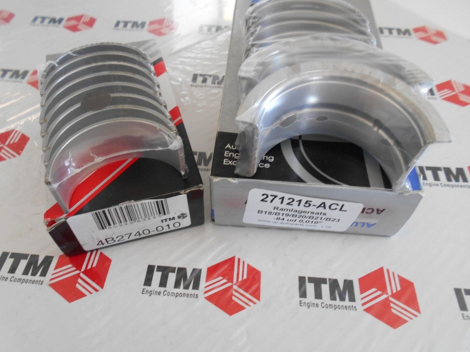 Volvo Connecting Rod & Main Bearing Set +010- B20 74-75 - B21 B21F & FT ...