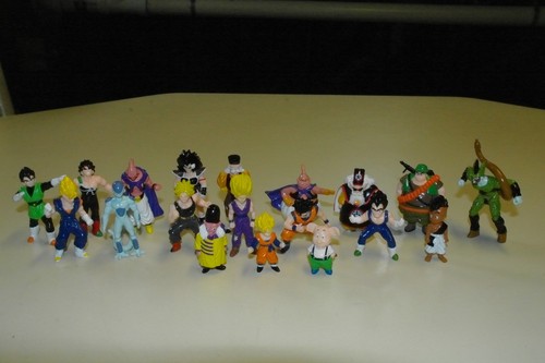 Dragon Ball Z mini PVC lot 1989 18 