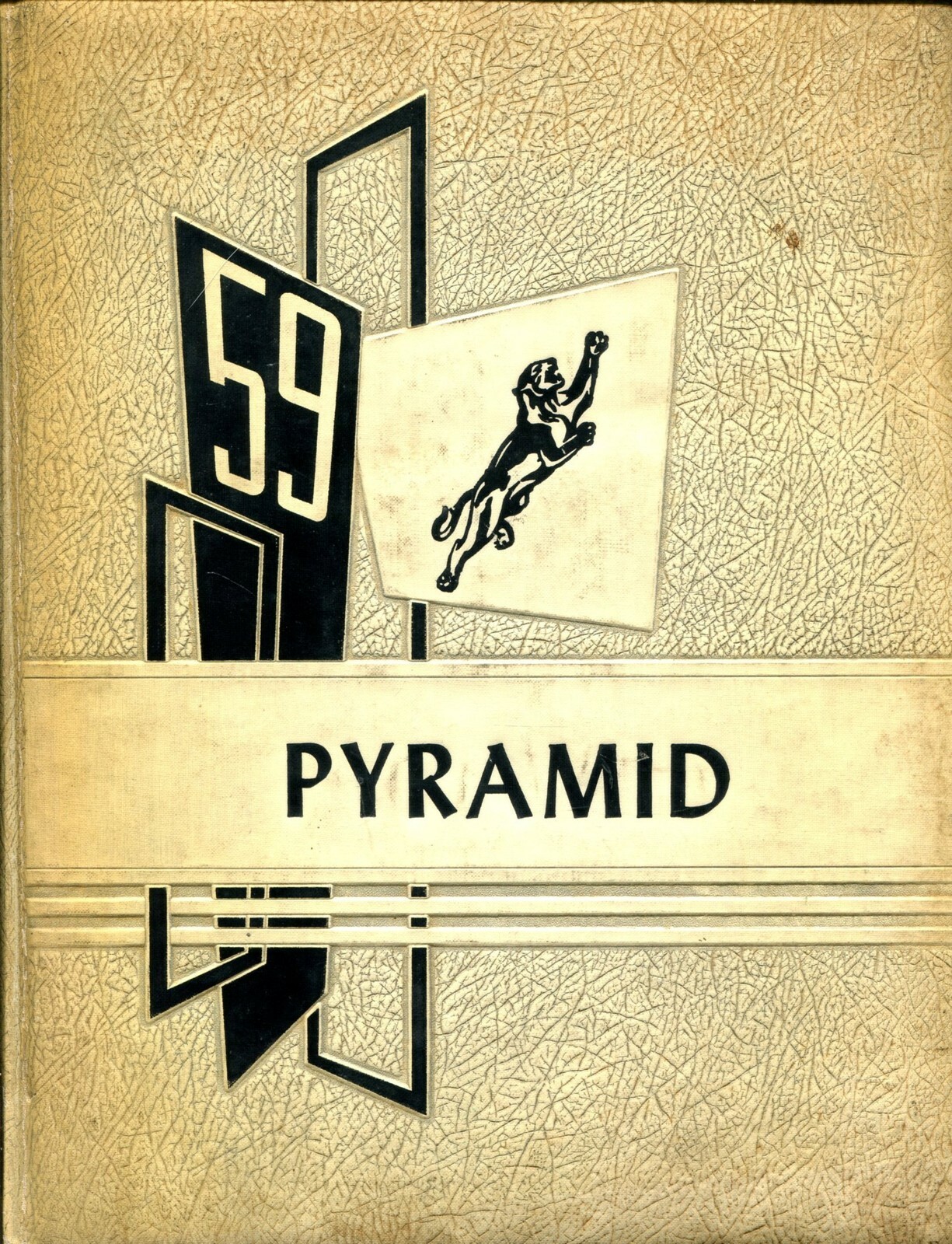 PINCKNEYVILLE HIGH SCHOOL, PINCKNEYVILLE, ILLINOIS YEARBOOK PYRAMID