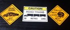 3 ROADSIGN Kühlschrank MAGNETE  Lizzard Truck AUSTRALIEN