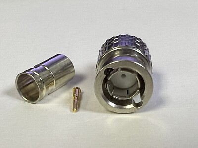1x Canare BCP-C53P BNC Crimp Connector Plug 75 Ohm
