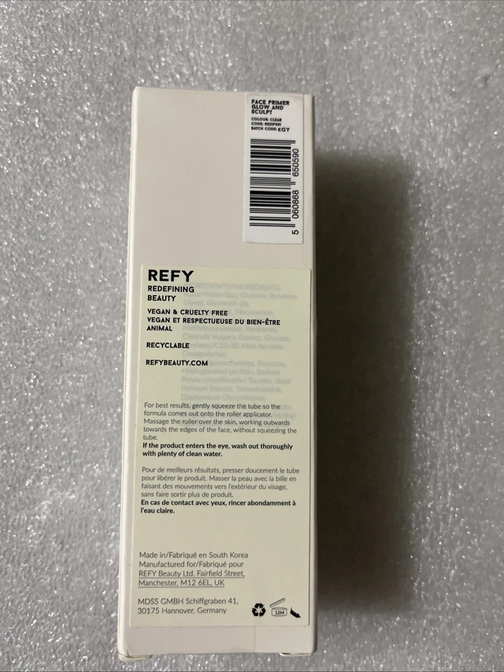 Imprimación facial refy brillante y esculpida 40 ml nueva en caja sin abrir. Foto 2 de 2