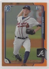 2015 Bowman Chrome Prospects Orange Refractor 19/25 Wes Parsons #BCP102 0m9