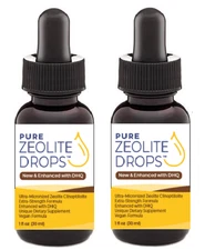 7-Day SALE ..... 2-pak Liquified PURE Zeolite Liquid  Drops