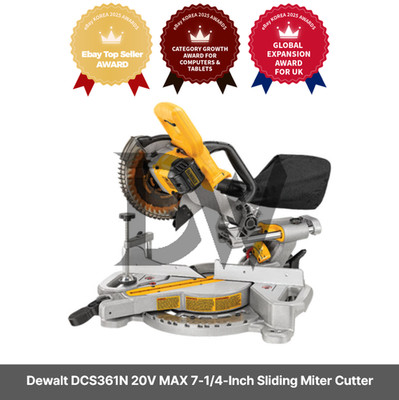 Dewalt DCS361N 20 V Max 7-1/4 Zoll gleitender Gehrungsschneider/nur Werkzeug