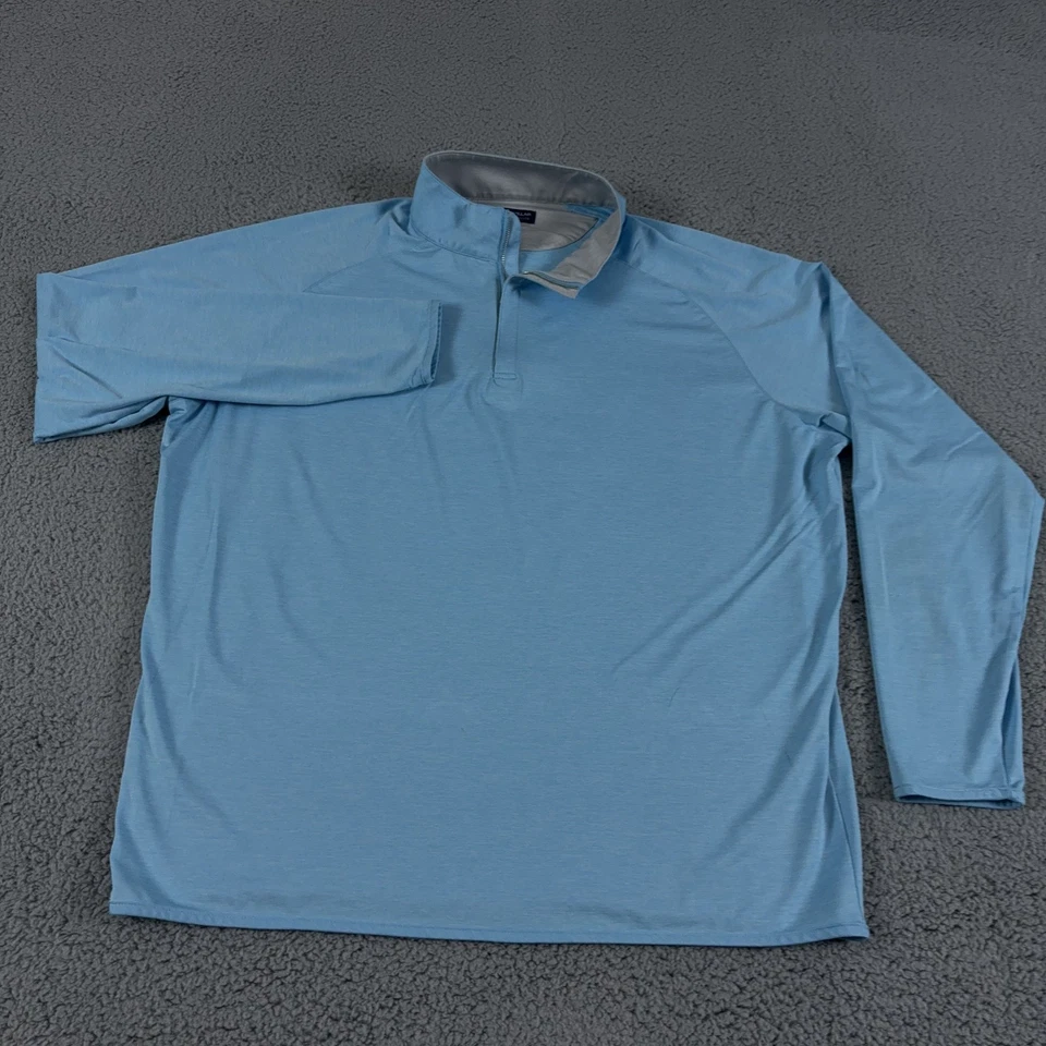 Peter Millar Pullover Mens XXL Crown Crafted Stealth Performance 1/4 Zip Golf - Image 3 of 4