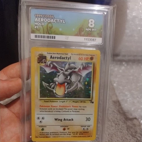 Pokemon Aerodactyl Fossil 1/62 - Holo ACE 8
