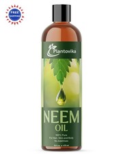 Neem Oil 16 Fl Oz Pack of 1 Plantovika Pure Cold Pressed Natural Concentrate