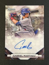 Gabriel Martinez 2023 Bowman Sterling Prospect Auto Blue Jays 