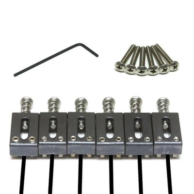 Graph Tech PN-8220-00 Ghost Loaded Saddles (set of 6) for PRS Style Trem