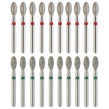 Dental Diamond Burs FG 379/023C 379/023F Egg Football High Speed Friction Grip