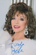 JOAN COLLINS Original Autogramm signiertes 20...