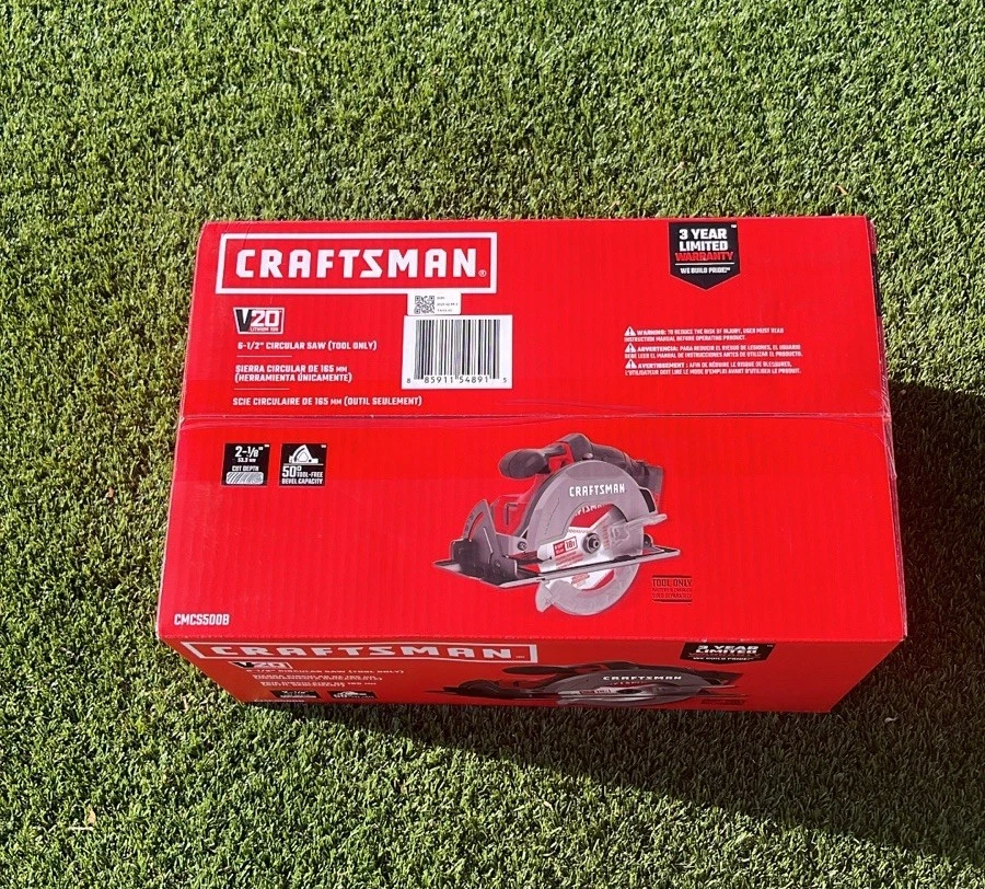 Craftsman Cordless Circular Saw V20 Lithium Ion 6-1/2" TOOL ONLY BRAND NEW - Image 2 of 4