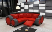 Ledersofa Couch Design Ecksofa Berlin Sofa Garnitur Polster Wohnlandschaft