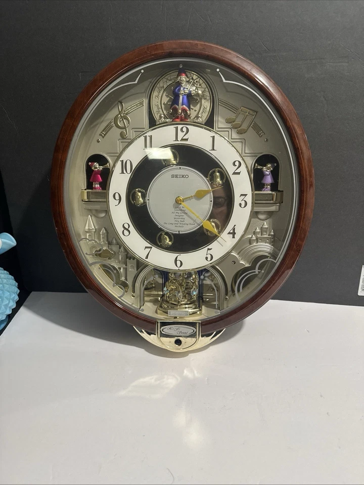 Настенные часы Seiko Melodies in Motion HI-FI звук - песни Beatles - работают - Изображение 2 из 4