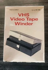 Vintage Realistic Portable VHS Winder #44-1140 in Original Box by Radio Shack