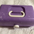 Caboodles Makeup Carrying Case Box Model 5626 Vintage USA Lavender Purple — photo 5