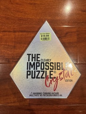 BRAND NEW SEALED The Clearly Impossible Puzzle Crystal Edition FREE SHIPPING