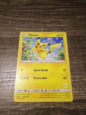 Pikachu - 19/68 Pokémon Battle Academy  Stamped NM