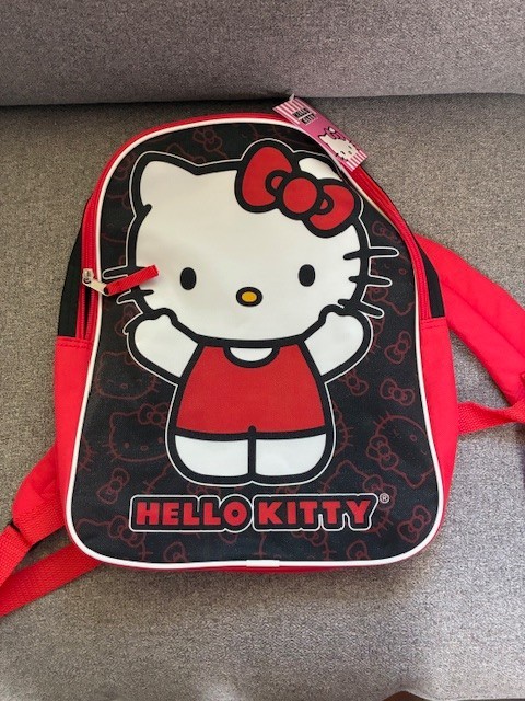 hello kitty dolls kill backpack x Candyland Patent Color Blocked adidas Adicolor Backpack - stylish backpack Color:Black-Gunmetal