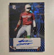 Leaf 2023 Metal Perfect Game Slade Caldwell Autograph MA-SC1