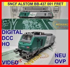 DIGITAL HO DCC MEHANO SNCF FRET ALSTOM BB 437 001 Mehrsystem Elektro LOK OVP