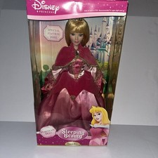 Sleeping Beauty Disney Princess Brass Key Keepsakes Porcelain Doll 2005