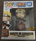 Funko Pop! Rides: #106 Naruto Shippuden Naruto on Gamakichi Hot Topic Exclusive